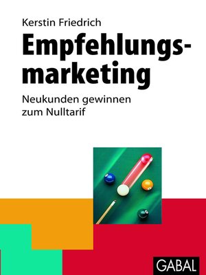 cover image of Empfehlungsmarketing
